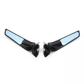 Applicable to 19-25 BMW S1000RR Spoiler Modified Pieces Blade Rearview Mirror Integrated LED Turn Signal [General] BMW S1000RR [19-23]]
