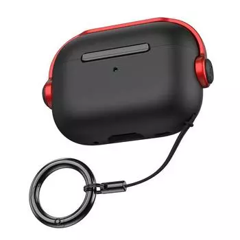 Applicable to Airpods2 Switch Earphone Sleeves Airpods3 Lock Protective Case Apple AirPods Earphone Case Apple AirPods Pro 2nd Generation Red