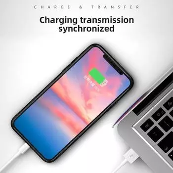 Applicable To Apple 8/11/12/13pro/max1m/1.5m/2m Imitation Original Data Cable Mobile Phone Fast Charging Cable 0.5 meters bare wire