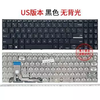 Applicable to ASUS 16x K3605/ZV/VC Keyboard 15x K3504 M3504 S3504 E1504 M3605 [New/genuine goods] (Black/no backlight)