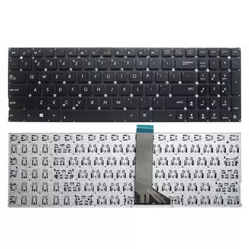 Applicable to Asus ASUS K501/Lb/LX/U A501u/Lb V505l F555v Keyboard Vm590 U4000 [New] (applicable/no backlight)