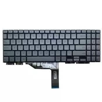 Applicable to Asus ASUS Ux562 Ux562fdx Ux562f Ux562d Ux562fa/FAC/FD Keyboard [New/genuine goods] (Silver/with backlight)