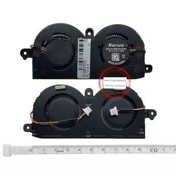 Applicable to Dell XPS 13 9370 9380 9390 P82g 7390 9305 Fan 0980wh [New/1] double-sided with cover
