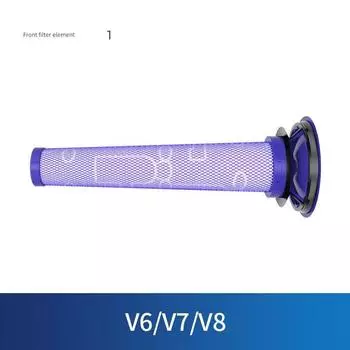 Applicable to Dyson Vacuum Cleaner Accessories Filter Element V6/V7/V8/V10/V11/V15 Front Rear Filtering Net Filter [V6/V7/V8] front filter * 1