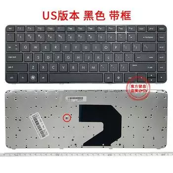 Applicable to HP HP G4-2221 2217 2047 2135 Keyboard 2112 2122 2046 2218 2216 (Black/Framed) [New]]