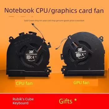 Applicable to HP HP Spectre X360 15-Ch 15-Ch011dx Ch013tx TPN-Q200 Fan [New/1] CPU + GPU 1 pair