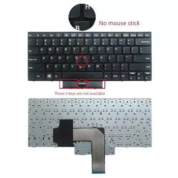 Applicable to IBM Lenovo E420 E425 E420s E320 E325 S420 Notebook Keyboard [New] (applicable) (no rod)