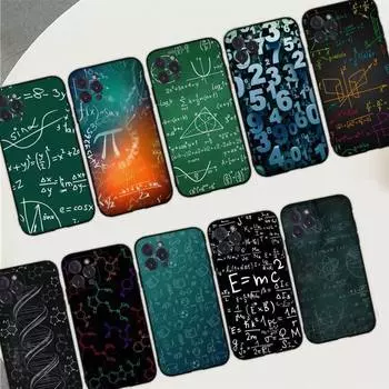Применимо к iPhone16 чехол для мобильного телефона новый персонализированный творческий математический чехол для мобильного телефона iPhone16