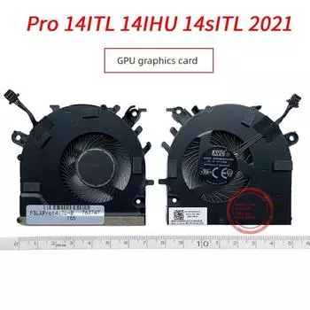 Applicable to Lenovo Xiaoxin Pro 14ihu New Fan Small New Pro14 Iah5r 14arh5r Fan [New/1] (genuine goods model/graphics card fan)