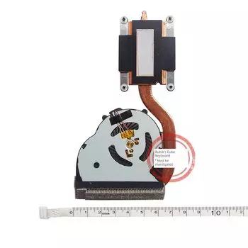 Applicable to Lenovo Zhaoyang K2450 Fan K20-80 K21-80 K2450 Radiator Cooling Fin Module [New/1 set] Fan + with module/one set