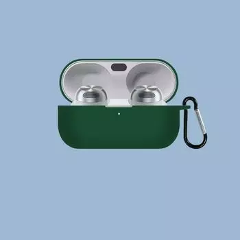 Applicable to Panasonic Technics EAH-AZ100 Earphone Protective Cover Az100 Soft Silicone Integrated Earphone Case EAH-AZ80 [Night Green] Silicone Earphone Case
