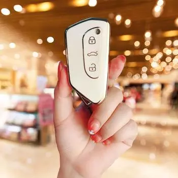 Applicable to Volkswagen Lingdu L Golf 8 Key Set CC Touon x Car id3 id4 id6 Landscape Exploration Yue Tour Shell