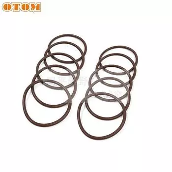 Applicable to Yamaha YZ250 Exhaust Port Seal Ring 250cc Two-Stroke Muffler Connector O-Type Sealed Ring Pad 10 washers