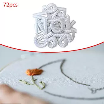 Аппликации, нашивки с буквами и цифрами, разные, вышитые утюгом для курток розовый