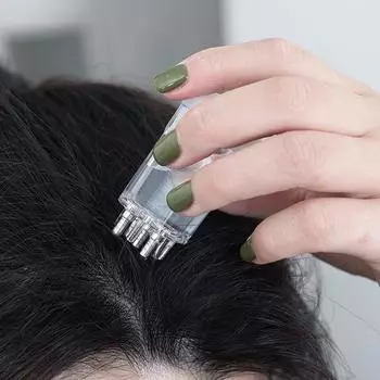 Аппликатор для кожи головы, жидкая расческа, лечение роста волос, эфирное масло, массажер для головы