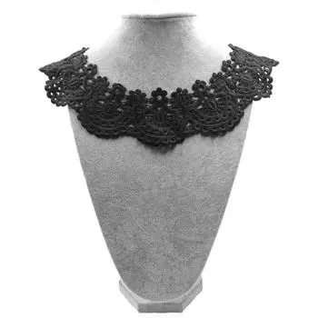 Аппликация Ткань Бабочка Очаровательная Крафт Швейные Принадлежности Нашивки Кружевная Швейная Отделка Цветок Поддельный Воротник Ювелирные Изделия Аксессуар F