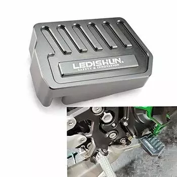 Apply to Kawasaki Ninja 400 Z400 2018-2022 Magnifier CNC Aluminum Brake Pedal Expansion Base Expansion Plate (Titanium Color)