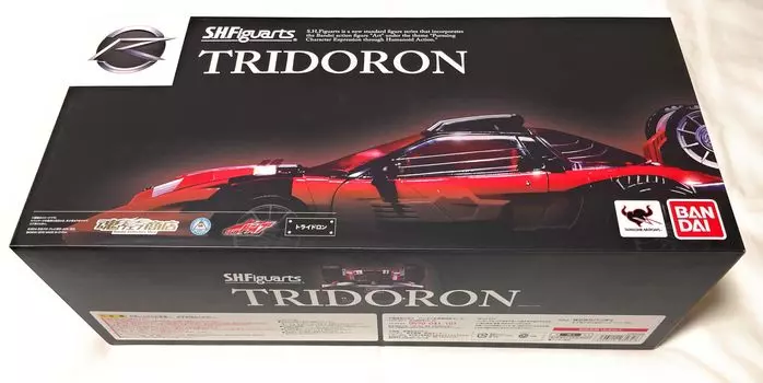 approximately 40cm and figure S.H.Figuarts Tridoron, tall, ABS, PVC, PC, die-cast