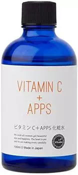 APPS производное витамина С натуральный лосьон с витамином С Продукт Happy Lotion V 100 мл Обычная бутылка Сделано в Японии Подлинный продукт ViLabo (осмотический Аплесси)