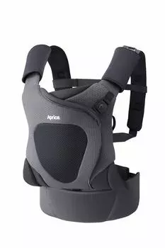 Aprica Baby Carrier Koala Mesh Plus AB 0 to 36 months Can be used from newborns Can be carried sideways 4WAY 2085584 (Gray Azure)