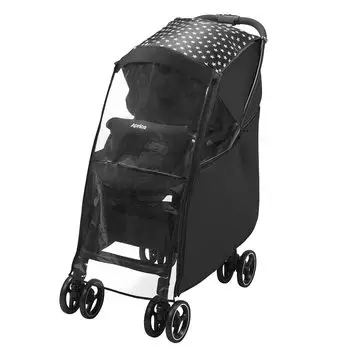 Дождевик Aprica для коляски Чехол, меняющий цвет в дождливую погоду Совместим с Karoon Air 2036996 Multi-Rain Lacuna, Runrun, (белый)