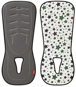 Aprica Smooth Stylish Mat Sparkling Star GN Child Junior Bed Sweat Absorbing Original 98657 (Детское сиденье, и сиденье, коляска, коврик High-Low)