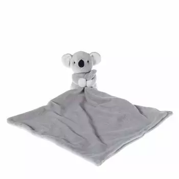 Apricot Lamb Personalized Gray Koala Baby Plush Plush Security Blanket Newborn/Baby/Toddler (Gray Koala, 3333cm)