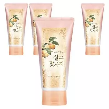 Скраб и очищающая пенка «Абрикос», 120 г, 4 шт.