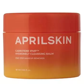 Aprilskin Carrotene IPMP Hydromelt Cleansing Balm 90 мл, против акне, увлажняющий, корейская косметика, Kbeauty, образец