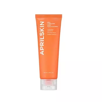 APRILSKIN Real Carrotene Acne Foam Cleanser Пенка для умывания 120 мл
