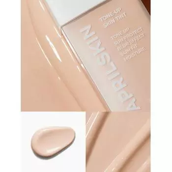 APRILSKIN Tone Up Skin Tint 38г SPF 50+ PA++++ С пуховкой, Макияж, Kbeauty, корейская косметика, пробник