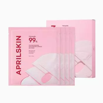 [APRILSKIN] TXA Niacinamide Collagen 99 Capsule Gel Mask 30g*4EA