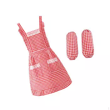 Apron for Coffee Shop And Kitchen Use with Stain Resistance Women with sleeves