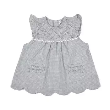 Apron Kids Apron Blue 100cm [Kusuguru Japan] KAP109-01 синий