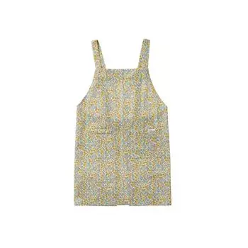 Apron Mini flower YELLOW 73 x 98 cm [REP] Size Approx.