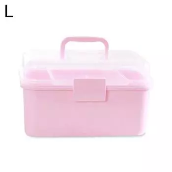 Аптечка, 2-слойная аптечка для оказания первой помощи, ящик для хранения, контейнер-органайзер S