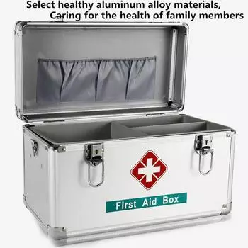 Аптечка первой помощи Медицинская аптечка для домашнего использования Офисная аптечка большой вместимости Аптечка первой помощи для дома Аптечка для посещения
