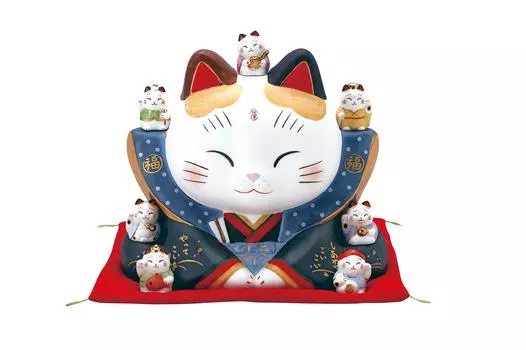 Аяэ Семь Богов Счастья Фукусукэ Счастливый Кот 7539 (нет. 7)