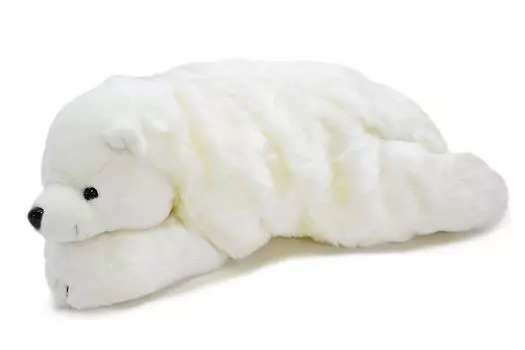 AQAU Plush Toy Marine Polar 00480043 Bear, Large, белый