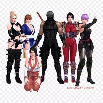 Аянэ Рю Касуми Термопереносная Печать Виниловые Нашивки Наклейки для Одежды Аппликации Сделай Сам Моющиеся Нашивки