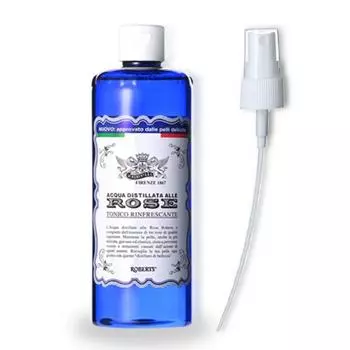 Aqua Allerose Tonic Roberts Rose Water Toner Rose Water Skin 400мл + распылитель, 1 шт, 400мл