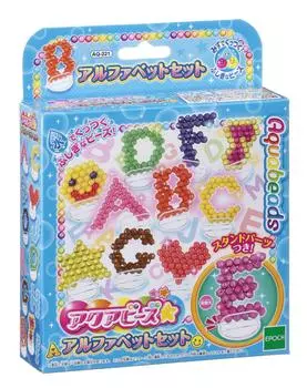 Aqua beads sold separately Bead set [Alphabet set] AQ-221