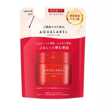 Aqua Label Special Gel Cream EX 81g Refill Collagen GL Gel High Moisturizing Care (увлажненный) Все в одном