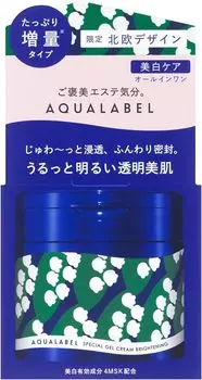 Aqua Label Special Gel Cream EX L 4MSK Производный гель с витамином E Отбеливающий уход (подсветка) (Квази-лекарство) Все в одном [Ограниченный]