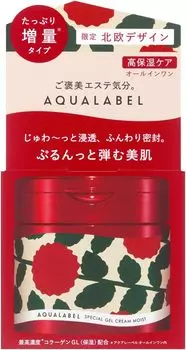 Aqua Label Special Gel Cream EX L Cream 111 г Основной коллагеновый гель для тела GL High Moisturizing Care (увлажненный) [Ограничено] Все в одном