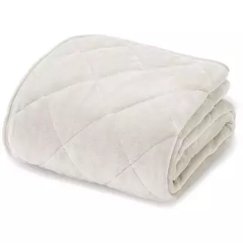 AQUA mofua Bed Pad Shikipatto Wide King Winter Premium Microfiber Warm Heat Generation Type Type Snow Heatwarm Bed Pad Heat Generation Fluffy Warm