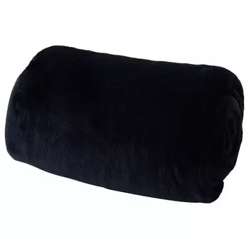 AQUA mofua Blanket Premium Microfiber Blanket that can be wrapped around a futon Heatwarm Heat generation Type Single Dark Navy Warm Blanket Cover for