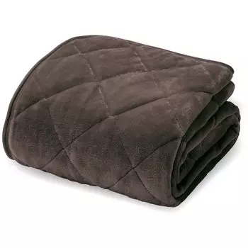 AQUA mofua Подстилка Shikipatto Queen Winter Premium Microfiber Теплая Теплогенерирующая Тип Тип Коричневый Теплогенерирующая Подстилка Теплогенерирующая Пушистая Теплая