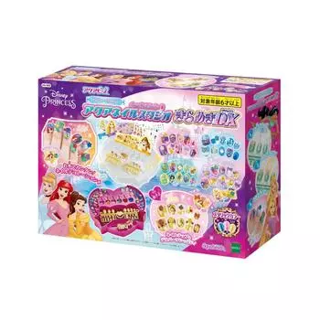 Aqua Nail [Disney Princess Aqua Nail Studio Kirameki DX] Сертификация AQ-N06 ST Mark Для детей от 6 лет Игрушки Игрушки для создания воды Косметика Aqua Nail Stu