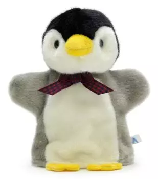 AQUA Plush Marine Hand Dance Baby Penguin 00100122 (Hand Puppet)